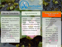 Tablet Screenshot of methodosambiental.com.br